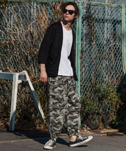 CAMBIO(カンビオ)の「mp13247-Camouflage Ripstop Balloon Jogger Pants ミリタリーバルーンパンツ(その他パンツ・メンズ・タイガーカモ/グレー系カモフラージュ/ウッドランド・S/M/L)」の19枚目の写真