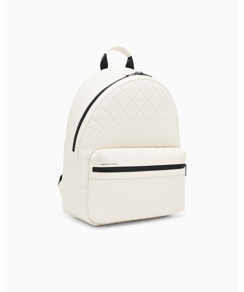 ARMANI EXCHANGE(アルマーニエクスチェンジ)の「【A|X アルマーニ エクスチェンジ】オールオーバーエンボスロゴ バックパック(EC限定カラー含)(バックパック/リュック・メンズ・ブラック/ブラウン/ホワイト・FREE)」の20枚目の写真