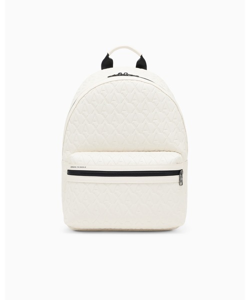 ARMANI EXCHANGE(アルマーニエクスチェンジ)の「【A|X アルマーニ エクスチェンジ】オールオーバーエンボスロゴ バックパック(EC限定カラー含)(バックパック/リュック・メンズ・ブラック/ブラウン/ホワイト・FREE)」の16枚目の写真