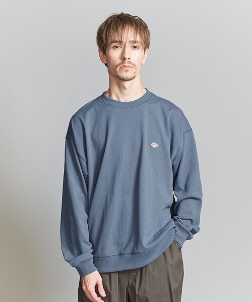 DANTON＞ ロゴ スウェット Tシャツ（Tシャツ/カットソー