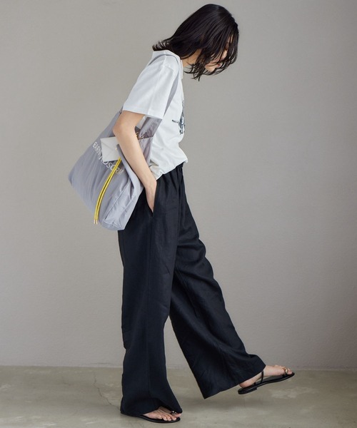 BARNYARDSTORM（バンヤードストーム）の「BARNYARDSTORM / BY刺繍トート（トートバッグ・レディース・ベージュ/レッド/グリーン/ライトグレー/チャコールグレー/ブラック/レオパード/ゼブラ・FREE）」の17枚目の写真