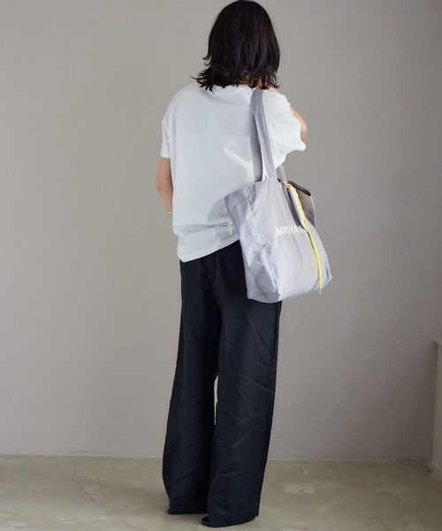 BARNYARDSTORM（バンヤードストーム）の「BARNYARDSTORM / BY刺繍トート（トートバッグ・レディース・ベージュ/レッド/グリーン/ライトグレー/チャコールグレー/ブラック/レオパード/ゼブラ・FREE）」の18枚目の写真