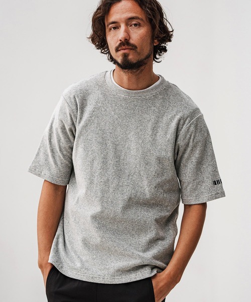felkod（フィルコッド）の「mt9503- Cotton Pile Cut sew Tシャツ（Tシャツ/カットソー・メンズ・ホワイト/ブラック/トップグレー・L/M/S）」の3枚目の写真