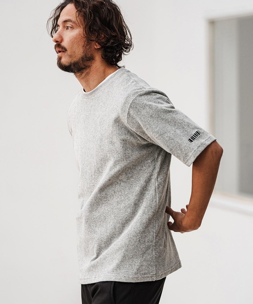 felkod（フィルコッド）の「mt9503- Cotton Pile Cut sew Tシャツ（Tシャツ/カットソー・メンズ・ホワイト/ブラック/トップグレー・L/M/S）」の5枚目の写真