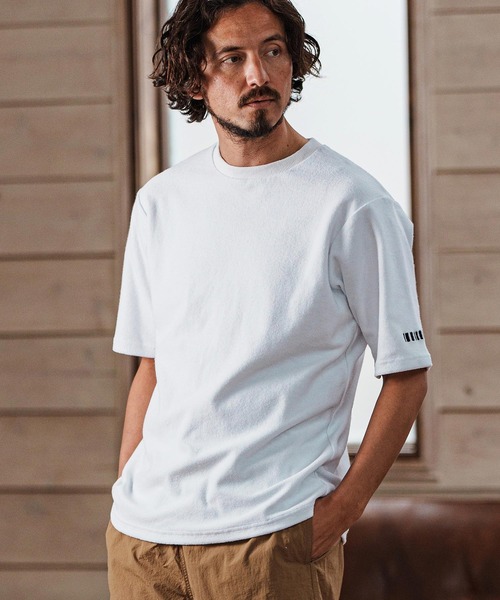 felkod（フィルコッド）の「mt9503- Cotton Pile Cut sew Tシャツ（Tシャツ/カットソー・メンズ・ホワイト/ブラック/トップグレー・L/M/S）」の16枚目の写真