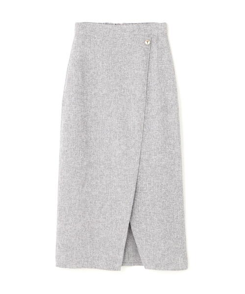 PROPORTION BODY DRESSING（プロポーションボディドレッシング）の「スプリングツイードアシメナロースカート / 1215120309（スカート・レディース・ブラック/グレー/オフホワイト・SMALL/MEDIUM）」の11枚目の写真