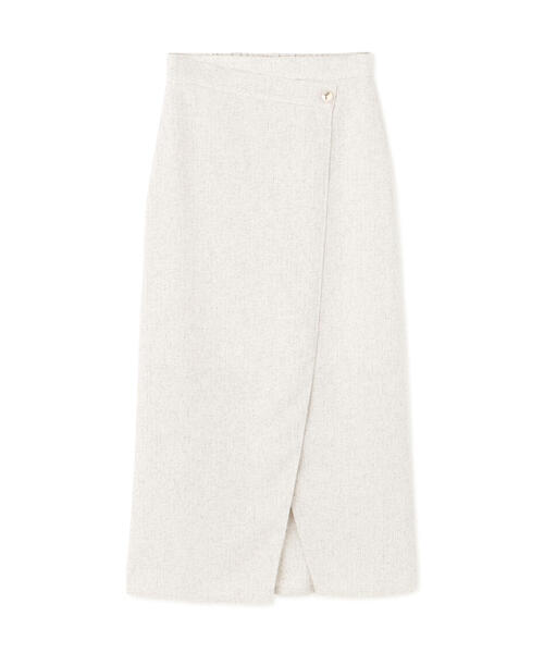 PROPORTION BODY DRESSING（プロポーションボディドレッシング）の「スプリングツイードアシメナロースカート / 1215120309（スカート・レディース・ブラック/グレー/オフホワイト・SMALL/MEDIUM）」の20枚目の写真