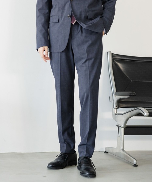 GLOBAL WORK（グローバルワーク）の「アーバンスラックス/丈長め/一部店舗限定/253478（スラックス・メンズ・ブラック/グレー系その他4/ブルー系その他7/ダークブルー/グレー/チャコールグレー・SMALL/LARGE/MEDIUM/X-LARGE）」の6枚目の写真