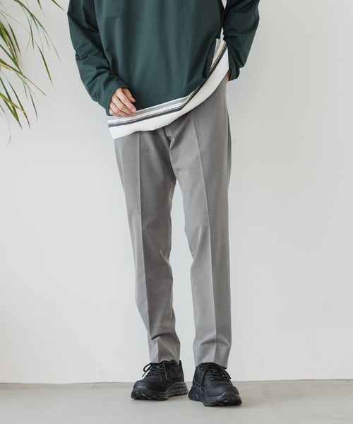 GLOBAL WORK（グローバルワーク）の「アーバンスラックス/丈長め/一部店舗限定/253478（スラックス・メンズ・ブラック/グレー系その他4/ブルー系その他7/ダークブルー/グレー/チャコールグレー・SMALL/LARGE/MEDIUM/X-LARGE）」の12枚目の写真