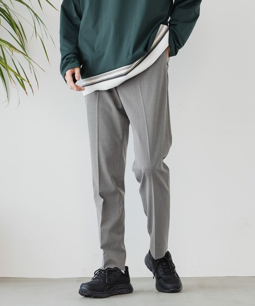 GLOBAL WORK（グローバルワーク）の「アーバンスラックス/丈長め/一部店舗限定/253478（スラックス・メンズ・ブラック/グレー系その他4/ブルー系その他7/ダークブルー/グレー/チャコールグレー・SMALL/LARGE/MEDIUM/X-LARGE）」の11枚目の写真