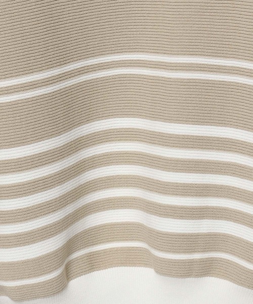 FOUND GOOD（ファウンドグッド）の「14G2WAYドルマンニット（ニット/セーター・レディース・ベージュ/ブラック/ブルー系2/グレー系5/ネイビー・S/L/M）」の6枚目の写真