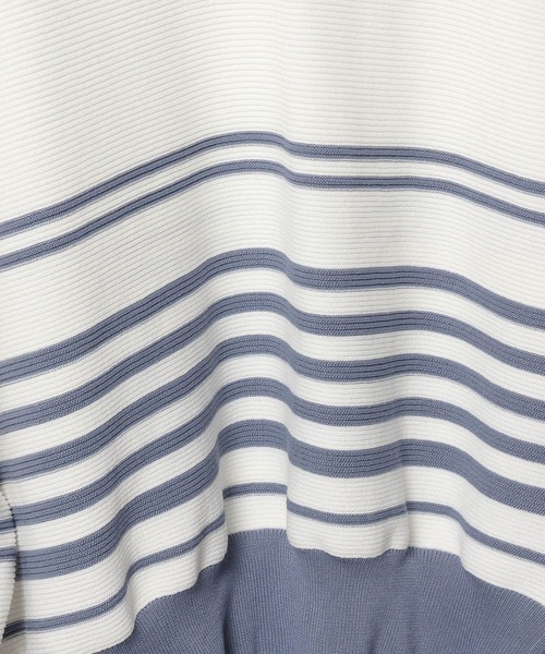 FOUND GOOD（ファウンドグッド）の「14G2WAYドルマンニット（ニット/セーター・レディース・ベージュ/ブラック/ブルー系2/グレー系5/ネイビー・S/L/M）」の7枚目の写真