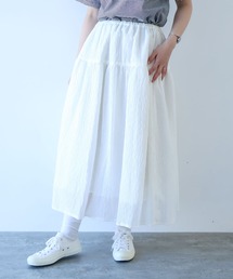 bulle de savon | おはなダイヤジャカード スカート(スカート)