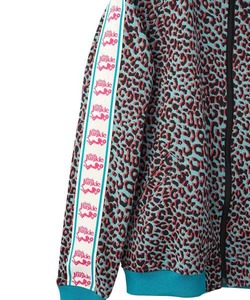 HYSTERIC GLAMOUR（ヒステリックグラマー）の「VINYL JUNKIE トラックジャケット（ブルゾン・メンズ・ブルー系その他/グリーン系その他・X-LARGE/LARGE/MEDIUM/SMALL）」の5枚目の写真