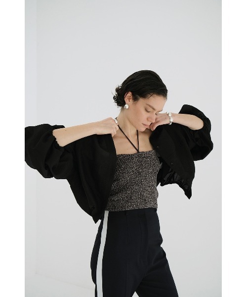 トップス CLANE HEATHER COTTON KNIT TUBETOP HEATHER COTTON KNIT TUBETOP｜TOPS(トップス)｜CLANE OFFICIAL