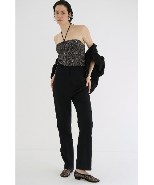 CLANE/クラネ/HEATHER COTTON KNIT TUBETOP（Tシャツ/カットソー