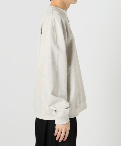 B.C STOCK（ベーセーストック）の「【ANTS & ELEPHANTS】ジップ ヘンリーネックスウェット（スウェット・メンズ・ネイビー/レッド/チャコールグレー・MEDIUM/LARGE）」の19枚目の写真