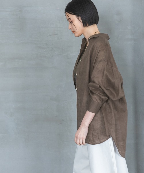 ルランゼフィールリネンシャツ A part by｜ルランゼフィールリネンシャツ | Rakuten Fashion
