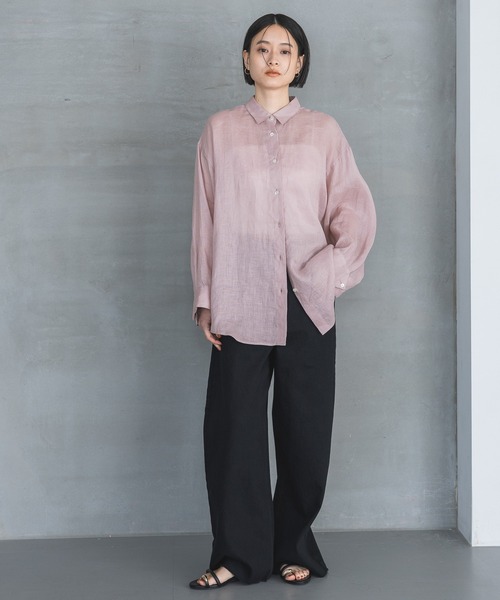 ルランゼフィールリネンシャツ A part by｜ルランゼフィールリネンシャツ | Rakuten Fashion