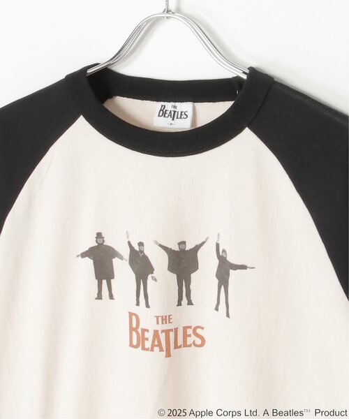 THE BEATLES ビートルズ tシャツ　ラグラン　ロンT help The Beatles tシャツ 「別注」THE BEATLES ザ ビートルズ HELP