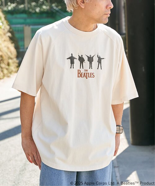 別注】THE BEATLES ザ ビートルズ HELPラグランTシャツ（Tシャツ