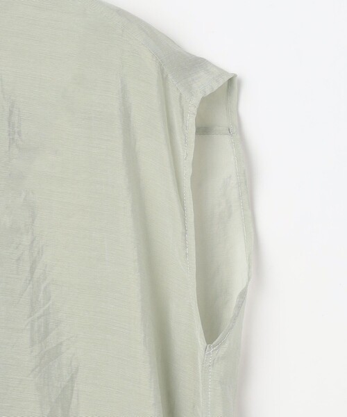 dahl'ia（ダリア）の「【別注】＜dahl'ia＞フリル ブラウス（シャツ/ブラウス・レディース・ダークグレー/ライム・FREE）」の21枚目の写真