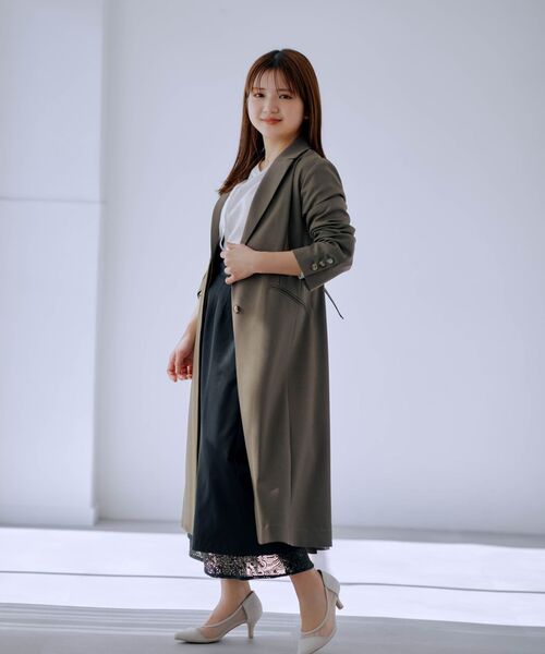 COHINA(コヒナ)の「ピーチスキンセパレートレーススカート 【低身長・小柄女性】(スカート・レディース・ベージュ/ホワイト/ブラック・XS/S)」の22枚目の写真