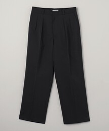 ＜Thingless＞ サイドアジャスター 2プリーツ パンツ