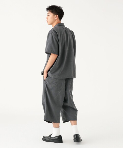 BEAMS（ビームス）の「ワイド ショート スラックス（その他パンツ・メンズ・グレー/ブラック・S/XL/L/M）」の10枚目の写真