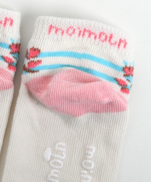 moimoln（モイモルン）の「【３点セット】フォーミングソックス（ソックス/靴下・キッズ・アイボリー・10cm/12cm/14cm/16cm/18cm）」の4枚目の写真