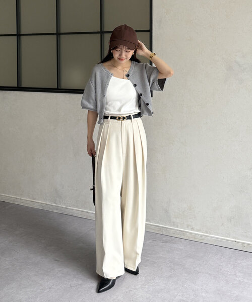 フランシュリッペはじっこポンポンキャットＴ【Ｍサイズ】新品♡ セール】サテンリボンツイルキャップ（キャップ）｜Thevon