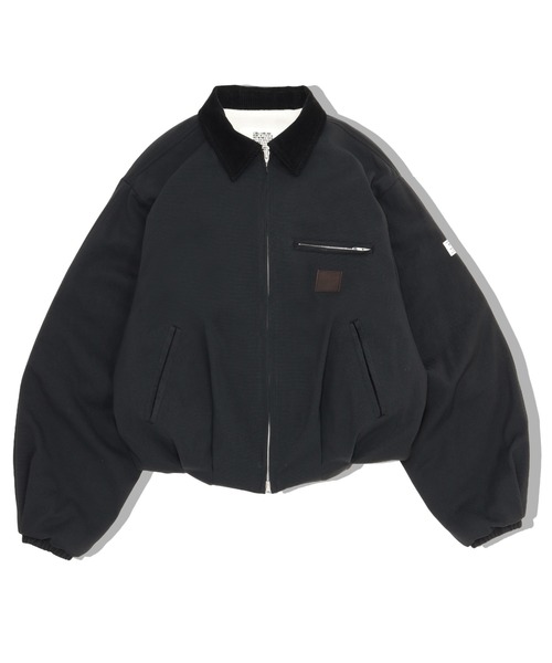 elephant TRIBAL fabrics（エレファントトライバルファブリックス）の「elephant TRIBAL fabrics Puffer Tuck Work Jacket（ブルゾン・メンズ・ブラック/グレー/ベージュ・FREE）」の2枚目の写真