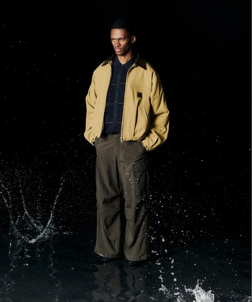 elephant TRIBAL fabrics（エレファントトライバルファブリックス）の「elephant TRIBAL fabrics Puffer Tuck Work Jacket（ブルゾン・メンズ・ブラック/グレー/ベージュ・FREE）」の4枚目の写真