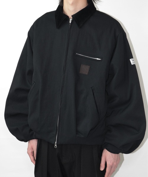 elephant TRIBAL fabrics（エレファントトライバルファブリックス）の「elephant TRIBAL fabrics Puffer Tuck Work Jacket（ブルゾン・メンズ・ブラック/グレー/ベージュ・FREE）」の10枚目の写真