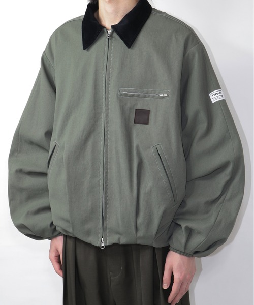 elephant TRIBAL fabrics（エレファントトライバルファブリックス）の「elephant TRIBAL fabrics Puffer Tuck Work Jacket（ブルゾン・メンズ・ブラック/グレー/ベージュ・FREE）」の15枚目の写真