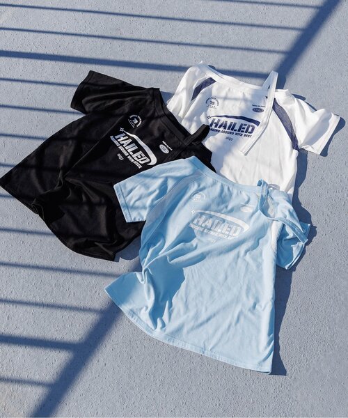 algy(アルジー)の「ゲームワンショル半袖T(Tシャツ/カットソー・キッズ・オフホワイト/サックスブルー/ブラック・MEDIUM/SMALL/X-SMALL/XX-SMALL)」の3枚目の写真