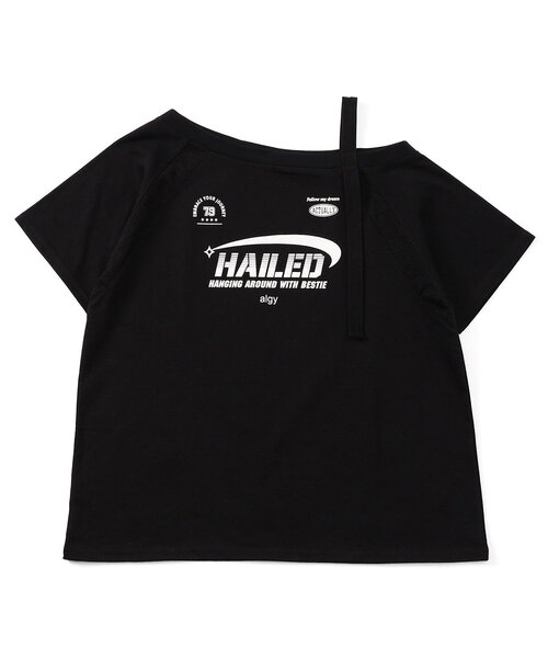 algy(アルジー)の「ゲームワンショル半袖T(Tシャツ/カットソー・キッズ・オフホワイト/サックスブルー/ブラック・MEDIUM/SMALL/X-SMALL/XX-SMALL)」の11枚目の写真