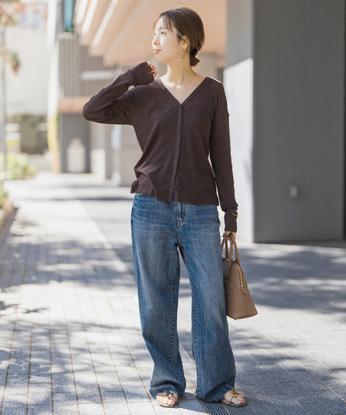 Spick & Span(スピックアンドスパン)の「RED CARD TOKYO / レッドカード トーキョー MANOA(デニムパンツ・レディース・スカイブルー/ブルー・23/24/25/26)」の13枚目の写真