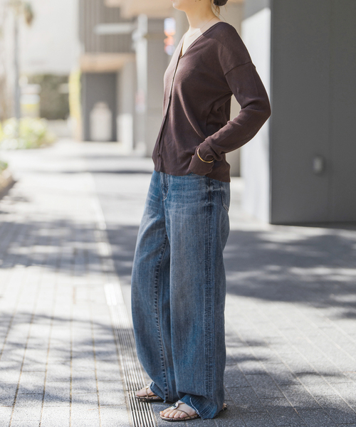 Spick & Span(スピックアンドスパン)の「RED CARD TOKYO / レッドカード トーキョー MANOA(デニムパンツ・レディース・スカイブルー/ブルー・23/24/25/26)」の5枚目の写真