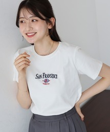 San Fransisco刺繍Tシャツ