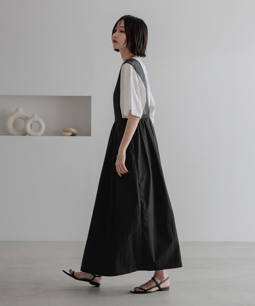 LOWRYS FARM（ローリーズファーム）の「２ＷＡＹシアーキリカエワンピース　289050（ワンピース・レディース・ベージュ/チャコールグレー/ブラック・FREE）」の16枚目の写真