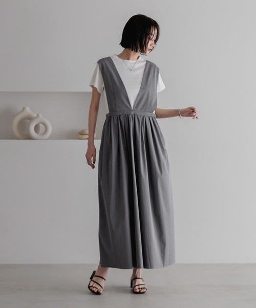 LOWRYS FARM（ローリーズファーム）の「２ＷＡＹシアーキリカエワンピース　289050（ワンピース・レディース・ベージュ/チャコールグレー/ブラック・FREE）」の22枚目の写真