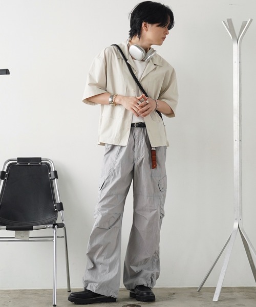 WYM LIDNM（ウィム バイ リドム）の「GOLD COMBINATION BOLD METAL BANGLE（バングル/リストバンド・メンズ・シルバー×ゴールド・FREE）」の13枚目の写真