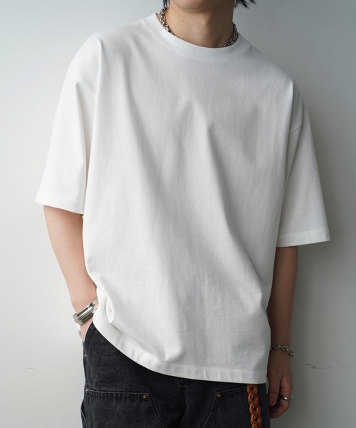 WYM LIDNM（ウィム バイ リドム）の「GOLD COMBINATION BOLD METAL BANGLE（バングル/リストバンド・メンズ・シルバー×ゴールド・FREE）」の14枚目の写真