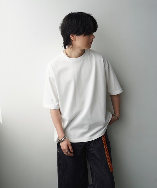 WYM LIDNM（ウィム バイ リドム）の「GOLD COMBINATION BOLD METAL BANGLE（バングル/リストバンド・メンズ・シルバー×ゴールド・FREE）」の21枚目の写真