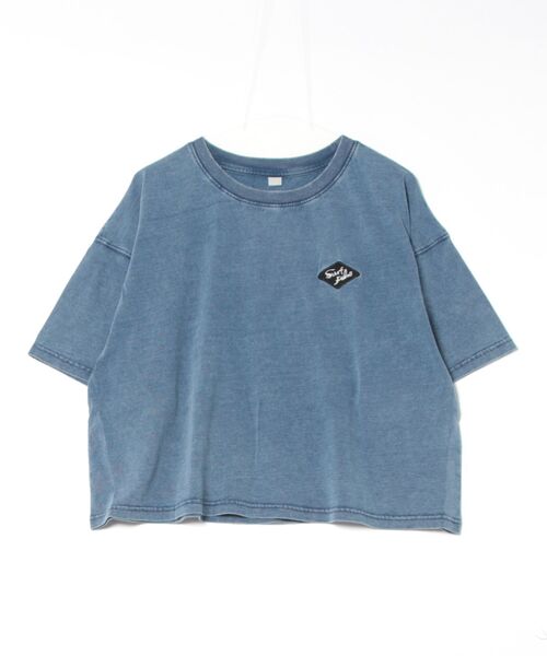 Kahiko(カヒコ)の「【Kahiko】SURF&Palms ユーイングTシャツ(Tシャツ/カットソー・レディース・ライトブルー/グレー/ダークブルー・FREE)」の12枚目の写真