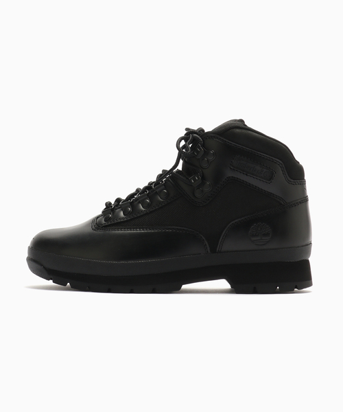 Timberland(ティンバーランド)の「TIMBER LAND / ティンバーランド EURO HIKER L/F A6DYH-EL2 BLACKOUT(ブーツ・メンズ・ブラック・27.5cm/27cm/26.5cm)」の1枚目の写真