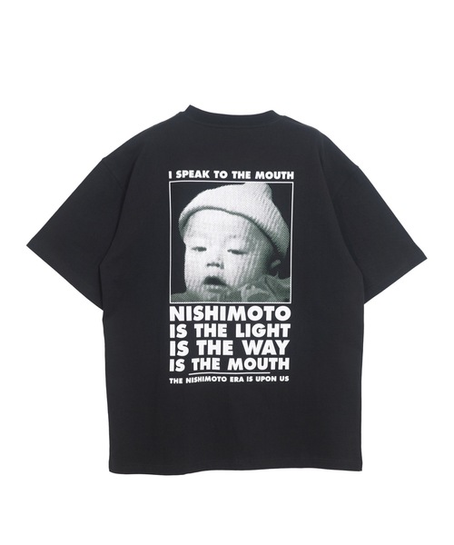 NISHIMOTO IS THE MOUTH（ニシモト イズ ザ マウス）の「S/S TEE | TASHIRO IS THE MOUTH（Tシャツ/カットソー・メンズ・ホワイト/ブラック・MEDIUM/LARGE/X-LARGE）」の14枚目の写真