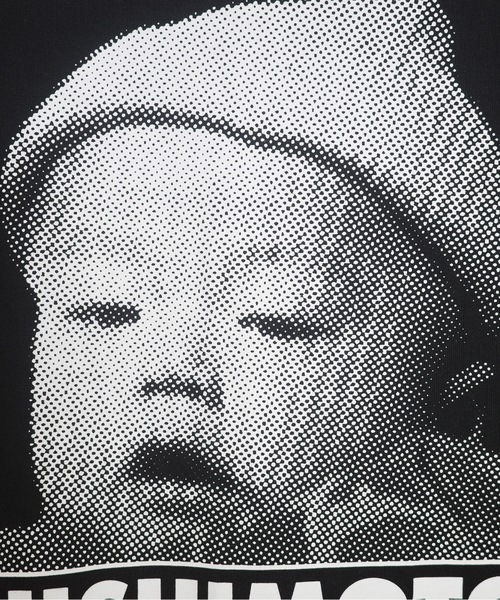 NISHIMOTO IS THE MOUTH（ニシモト イズ ザ マウス）の「S/S TEE | TASHIRO IS THE MOUTH（Tシャツ/カットソー・メンズ・ホワイト/ブラック・MEDIUM/LARGE/X-LARGE）」の16枚目の写真