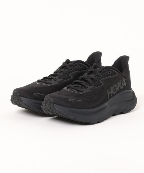 HOKA（ホカ）の「CLIFTON 10　1162030-BBLC（スニーカー・メンズ・ブラック・25.5cm/26.0cm/26.5cm/27.0cm/27.5cm/28.0cm/28.5cm/29.0cm/30.0cm/25.0cm/31cm）」の8枚目の写真